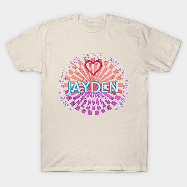 Jayden - My Valentine T-Shirt by  EnergyProjections